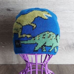 Turtle Fur Kids' Jurassic Knit Dinosaur Beanie